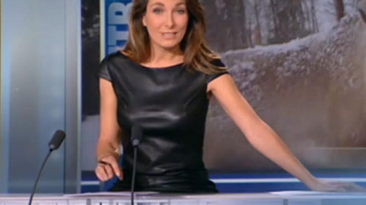 Anne Claire Coudray Son Explication A Sa Tenue Hyper Sexy Au Jt De H 6703