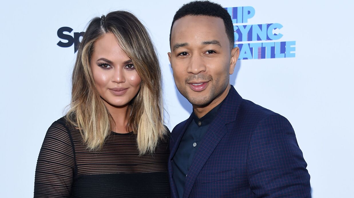 PHOTO John Legend sa femme Chrissy Teigen partage un moment très